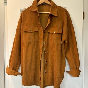 Collared Corduroy Shirt